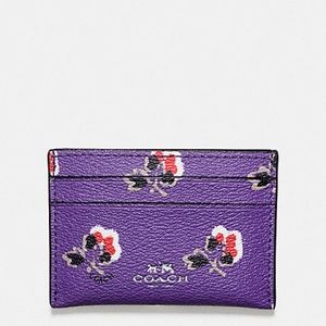 ✨ Bramble Rose Coach Wristlet & Card Holder ✨